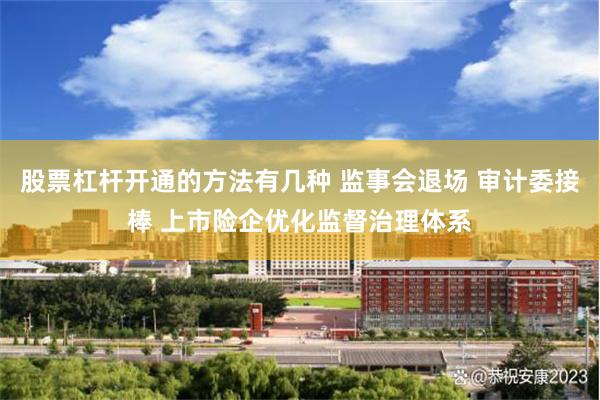 股票杠杆开通的方法有几种 监事会退场 审计委接棒 上市险企优化监督治理体系