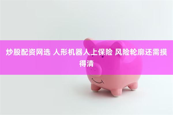炒股配资网选 人形机器人上保险 风险轮廓还需摸得清