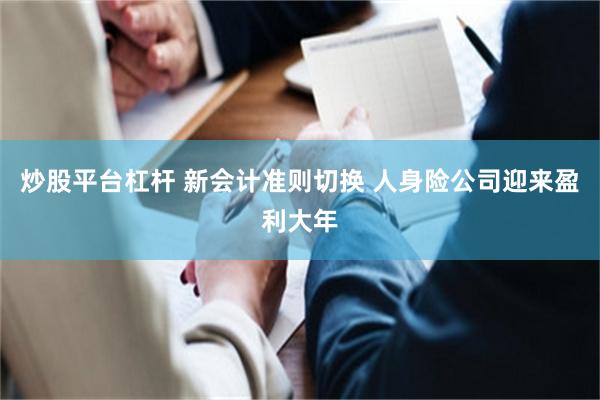 炒股平台杠杆 新会计准则切换 人身险公司迎来盈利大年