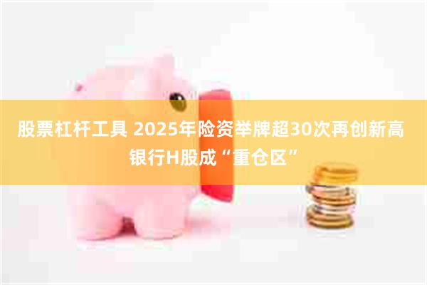 股票杠杆工具 2025年险资举牌超30次再创新高 银行H股成“重仓区”