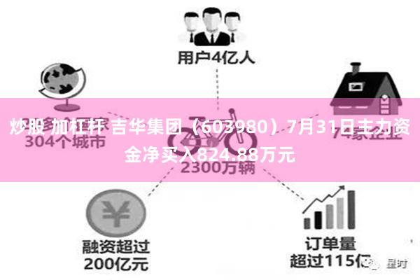 炒股 加杠杆 吉华集团（603980）7月31日主力资金净买入824.88万元