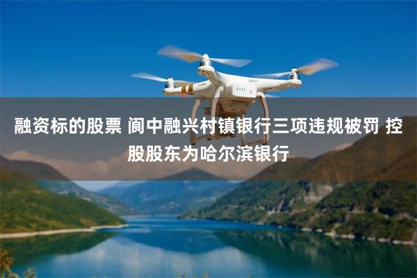 融资标的股票 阆中融兴村镇银行三项违规被罚 控股股东为哈尔滨银行