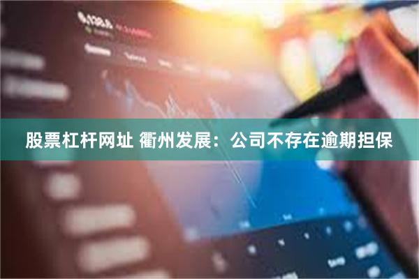 股票杠杆网址 衢州发展：公司不存在逾期担保